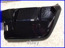 Bmw 1 Series F70 M Sport Rear Bumper Lower Diffuser In Gloss Black 2024
