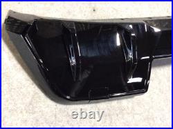 Bmw 1 Series F70 M Sport Rear Bumper Lower Diffuser In Gloss Black 2024