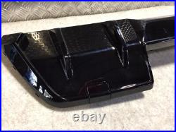 Bmw 1 Series F70 M Sport Rear Bumper Lower Diffuser In Gloss Black 2024