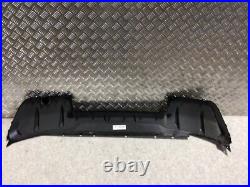 Bmw 1 Series F70 M Sport Rear Bumper Lower Diffuser In Gloss Black 2024
