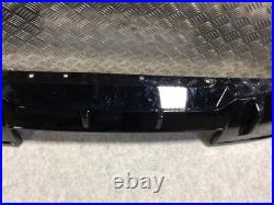 Bmw 1 Series F70 M Sport Rear Bumper Lower Diffuser In Gloss Black 2024