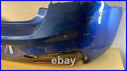Bmw 1 Series M Sport 2015-2019 Rear Bumper With Diffuser 51128060292 Original