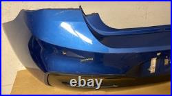 Bmw 1 Series M Sport 2015-2019 Rear Bumper With Diffuser 51128060292 Original