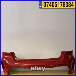Bmw 1 Series M Sport 2019-2024 Rear Bumper Red 51128070949 Genuine