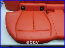 Bmw 1 Series Rear Side Sport Seats Leather Dakota Red F40