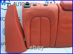 Bmw 1 Series Rear Side Sport Seats Leather Dakota Red F40