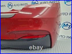 Bmw 2 Series Complete M Sport Rear Bumper F22 F23 Red A75