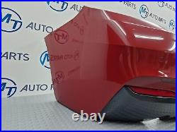 Bmw 2 Series Complete M Sport Rear Bumper F22 F23 Red A75