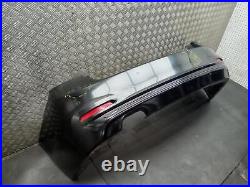 Bmw 3 Series Bumper Rear Black Sapphire 475 Sport F30 LCI 2015-2018 7384603