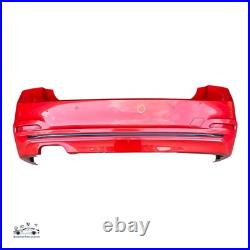 Bmw 3 Series F30 LCI M Sport Pdc Holes Complete Rear Bumper A75