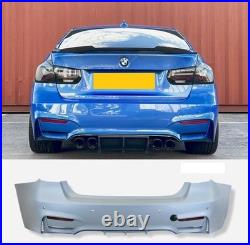 Bmw 3 Series F30 Saloon M Sport Rear Bumper & Diffuser Skirt 335i 340i Bmw 3 Series F30 Saloon M Sport Rear Bumper & Diffuser Skirt 335i 340i