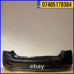 Bmw 3 Series F30 Sport Saloon LCI 2015-2018 Rear Bumper With Trim And Reflectors