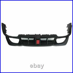 Bmw 3 Series G20 G21 M Performance Sport Gloss Black Rear Diffuser With Light