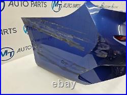 Bmw 3 Series G20 M Sport Rear Bumper Blue C31 Damaged Bmw 3 Series G20 M Sport Rear Bumper Blue C31 Damaged