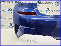 Bmw 3 Series G20 M Sport Rear Bumper Blue C31 Damaged