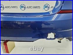 Bmw 3 Series G20 M Sport Rear Bumper Blue C31 Damaged