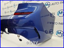 Bmw 3 Series G20 M Sport Rear Bumper Blue C31 Damaged