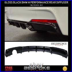 Bmw 3 Series Gloss Black Rear Diffuser For F30 F31 Single Exhaust M Sport 3m Uk
