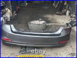 Bmw 316 D Sport F30 2013 BUMPER REAR Grey B39