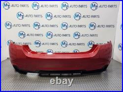 Bmw 4 Series Complete M Sport Rear Bumper Whit Pdc Red A75 F32 F33