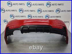 Bmw 4 Series Complete M Sport Rear Bumper Whit Pdc Red A75 F32 F33