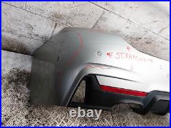 Bmw 4 Series F32 3dr Coupe M-sport Complete Rear Bumper In Silver A83 2014