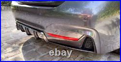 Bmw 4 Series F32 F33 F36 Performance M Sport Rear Diffuser Lip Carbon Look