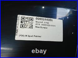 Bmw 4 Series Gran Coupe Bumper Rear M Sport Black 416 8062246 F36 2014 20