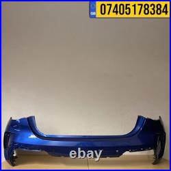 Bmw 4 Series M Sport G22 2020-on Rear Bumper Blue 51128075834 Original