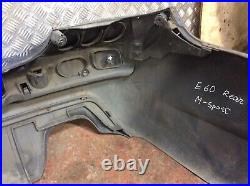 Bmw 5 E60 M Sport Saloon 2003-10 Rear Bumper In Blue Paint Code A76 2007