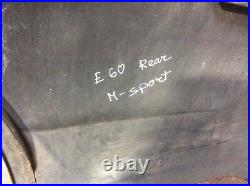 Bmw 5 E60 M Sport Saloon 2003-10 Rear Bumper In Blue Paint Code A76 2007