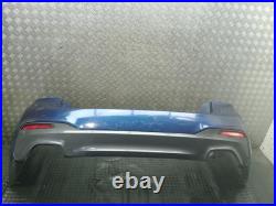 Bmw 5 Series Bumper Rear Blue C10 Saloon M Sport 8073725 G30 2017-2020 Bmw 5 Series Bumper Rear Blue C10 Saloon M Sport 8073725 G30 2017-2020