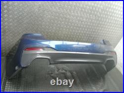 Bmw 5 Series Bumper Rear Blue C10 Saloon M Sport 8073725 G30 2017-2020 Bmw 5 Series Bumper Rear Blue C10 Saloon M Sport 8073725 G30 2017-2020