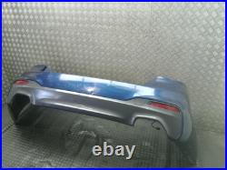 Bmw 5 Series Bumper Rear Blue C10 Saloon M Sport 8073725 G30 2017-2020 Bmw 5 Series Bumper Rear Blue C10 Saloon M Sport 8073725 G30 2017-2020