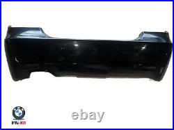 Bmw 5 Series E60 M Sport Rear Bumper & Sensors Black Sapphire 475