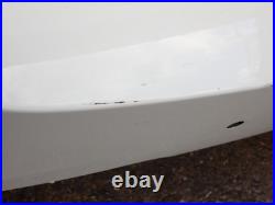 Bmw 5 Series F10 2016 M Sport Rear Bumper In Alpinweiss3 7906324 (scratches)
