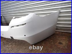 Bmw 5 Series F10 2016 M Sport Rear Bumper In Alpinweiss3 7906324 (scratches)