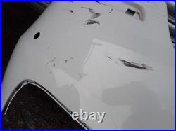 Bmw 5 Series F10 2016 M Sport Rear Bumper In Alpinweiss3 7906324 (scratches)