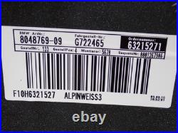 Bmw 5 Series F10 2016 M Sport Rear Bumper In Alpinweiss3 7906324 (scratches)