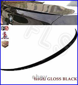 Bmw 5 Series F10 Rear Boot Spoiler Trunk Lip M Sport Gloss Black 100% Oem Fit