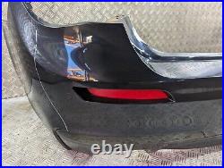 Bmw 7 Series Bumper Rear M Sport With Parking Sensors In Azurite Black F01 2012