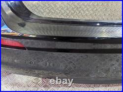 Bmw 7 Series Bumper Rear M Sport With Parking Sensors In Azurite Black F01 2012