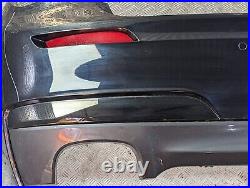 Bmw 7 Series Bumper Rear M Sport With Parking Sensors In Azurite Black F01 2012