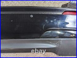 Bmw 7 Series Bumper Rear M Sport With Parking Sensors In Azurite Black F01 2012