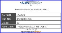 Bmw 730d M Sport Auto Caliper Rear Right Side 34216881296