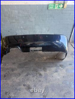 Bmw E60 520d M-sport Rear Bumper Bare Carbon Schwarz 2007