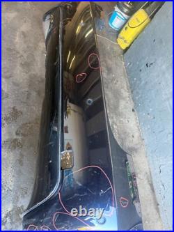 Bmw E60 520d M-sport Rear Bumper Bare Carbon Schwarz 2007