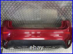 Bmw E71 X6 M Sport 2013 Complete Rear Bumper With Sensor In Red (a82) 7176243