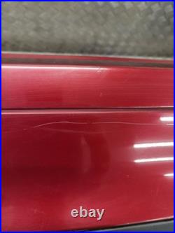 Bmw E71 X6 M Sport 2013 Complete Rear Bumper With Sensor In Red (a82) 7176243