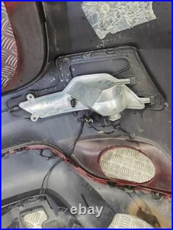 Bmw E71 X6 M Sport 2013 Complete Rear Bumper With Sensor In Red (a82) 7176243